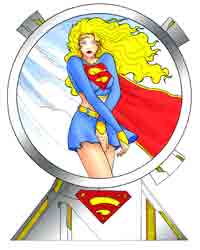 supergirl art by Imaginary Access Entertainment